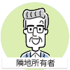 隣地所有者